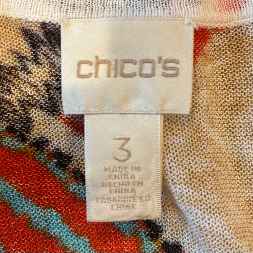 Chico's 3 Piece Top Bundle. Jacket Size 2. Wrap S… - image 6